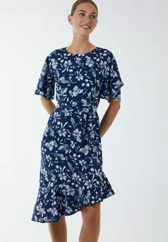 Платье повседневное ASYMMETRIC TIER Blue Vanilla, цвет blue