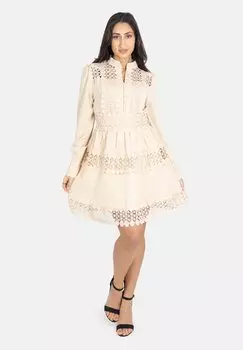 Платье повседневное Elara, цвет beige