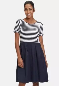Платье повседневное SOMMER MIT KELLERFALTEN Vera Mont, цвет patch dark blue dark blue