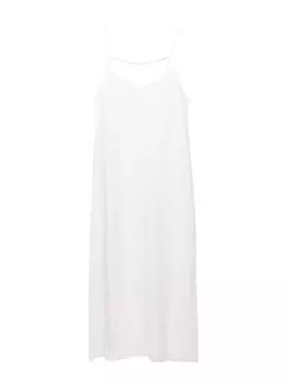 Платье Pull&Bear, белый