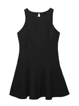 Платье Pull&Bear, черный