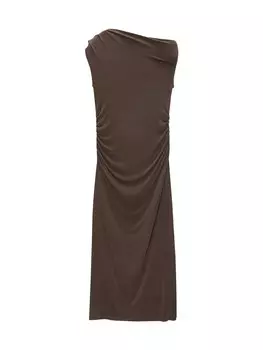 Платье Pull&Bear, цвет Chocolate