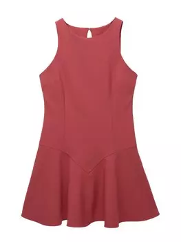 Платье Pull&Bear, цвет Cranberry