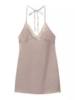Платье Pull&Bear, цвет Powder