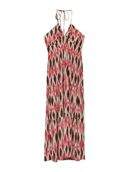 Платье Pull&Bear, коралловый