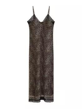 Платье Pull&Bear, коричневый