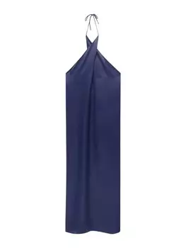 Платье Pull&Bear, темно-синий