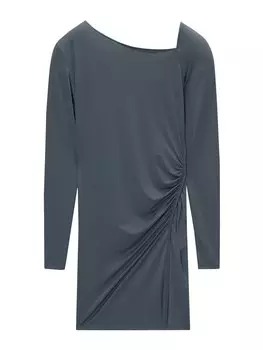 Платье Pull&Bear, темно-синий