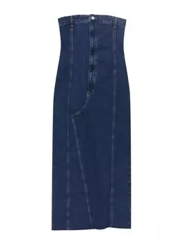 Платье Pull&Bear, темно-синий