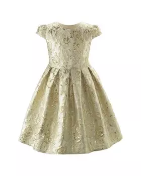 Платье Rachel Riley Damask, золотой
