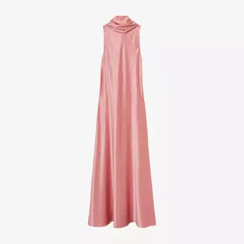 Платье Reiss с капюшоном, розовый