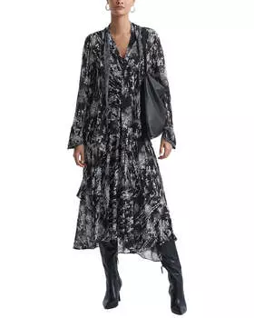 Платье Рейсс Кэлли Reiss, черный