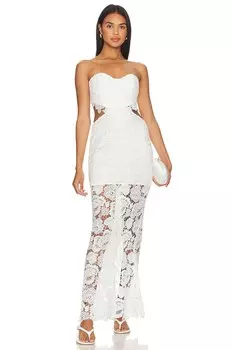 Платье ROCOCO SAND Maxi, белый