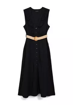 Платье-рубашка Calliope, черный
