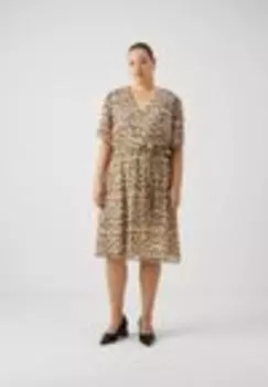Платье-рубашка CARCERA LIFE KNEE DRESS Only Carmakoma, зеленый