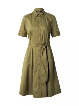 Платье-рубашка Lauren Ralph Lauren FINNBARR, оливковый