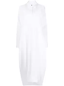 Платье-рубашка макси JIL SANDER, белый
