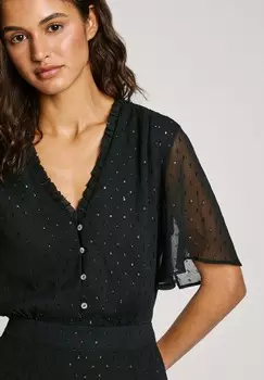 Платье-рубашка Pepe Jeans, черный