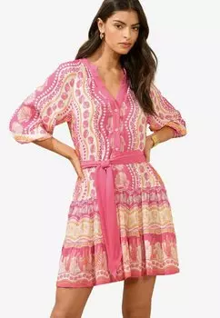 Платье-рубашка REGULAR FIT - 3/4 SLEEVE Lipsy, розовый