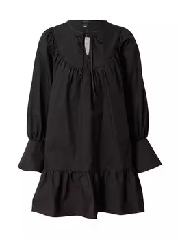 Платье рубашка River Island Shirt Dress, черный