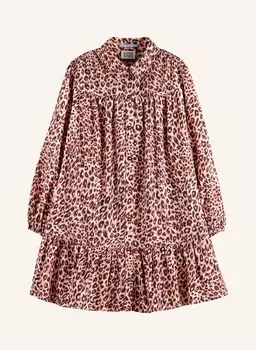 Платье-Рубашка Scotch & Soda, розовый