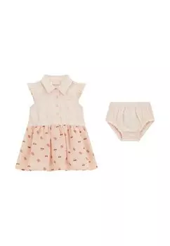 Платье-рубашка SET Guess, фуксия