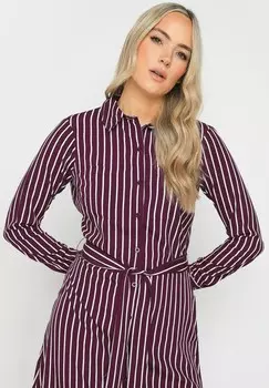 Платье-рубашка STRIPED Long Tall Sally, светло-красный