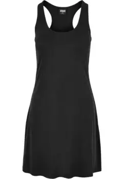 Платье-рубашка URBAN CLASSICS " Urban Classics Ladies Modal Short Racer Back Dress" (1 шт.), черный