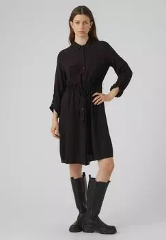 Платье-рубашка Vero Moda, антрацит
