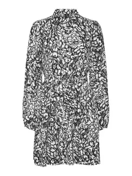 Платье рубашка VERO MODA Shirt Dress Debby Ana, черный