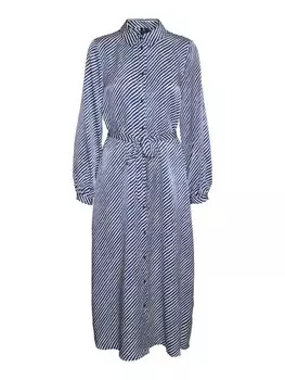 Платье-рубашка VERO MODA, синий