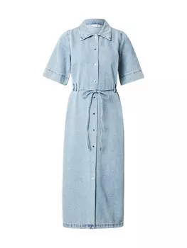 Платье-рубашка VERO MODA VMMELINDA, синий деним