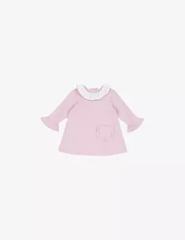 Платье с длинными рукавами Chicco, розовый