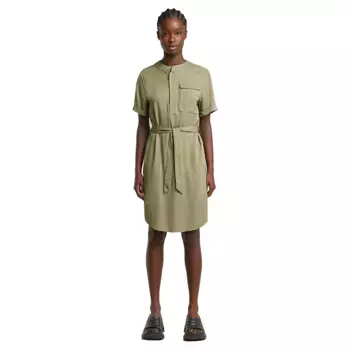 Платье с коротким рукавом G-Star Belted, зеленый