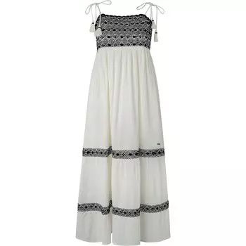 Платье с коротким рукавом Pepe Jeans Ariel, бежевый