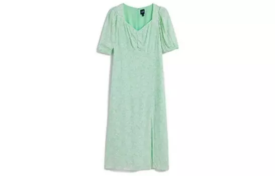 Платье с короткими рукавами женское Gap