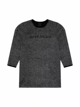 Платье с люрексом Givenchy, черный