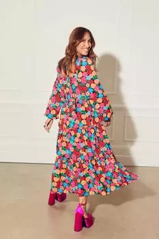 Платье с принтом Myleene Klass