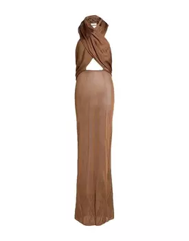 Платье Saint Laurent, коричневый