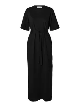 Платье SELECTED FEMME ESSENTIAL, черный