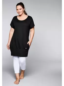 Платье sheego Shirt, черный