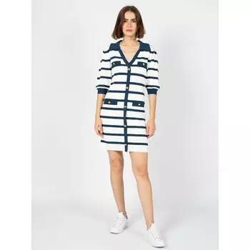 Платье Silvian Heach 3/4 Sleeve Short, белый