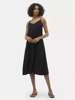 Платье стандартного кроя Vero Moda, черный