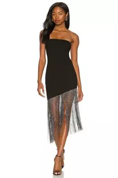 Платье superdown Cleo Strapless, черный