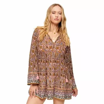 Платье Superdry 60S, коричневый