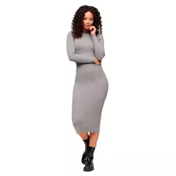 Платье Superdry Backless Bodycon, серый