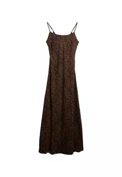 Платье Superdry, цвет Brown/Pueblo