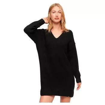 Платье Superdry V Jumper, черный