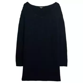 Платье Superdry W8011762A long sleeve short, синий