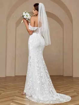 Платье свадебное Shein Belle, белый
